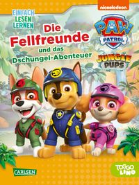 Buch Cover PAW Patrol Erstlesebuch: Die Fellfreunde und das Dschungel-Abenteuer