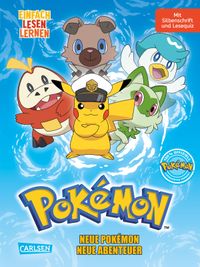 Buch Cover Pokémon Erstlesebuch: Neue Pokémon, neue Abenteuer