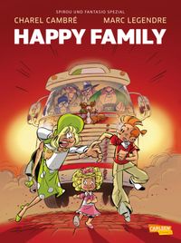 Buch Cover Spirou und Fantasio Spezial 35: Happy Family