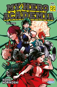 Buch Cover My Hero Academia 22