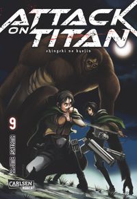 Buch Cover Attack on Titan 9