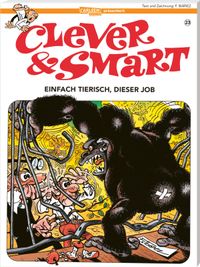 Buch Cover Clever und Smart 23: Einfach tierisch, dieser Job