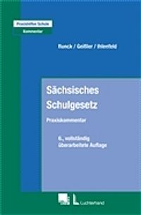 Buch Cover Sächsisches Schulgesetz