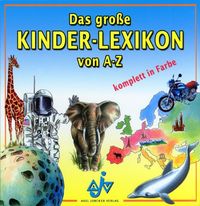 Buch Cover Kinder-Lexikon von A - Z