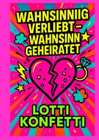 Buch Cover Wahnsinnig verliebt- Wahnsinn geheiratet