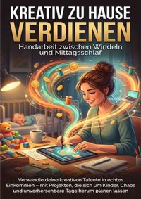 Buch Cover Kreativ zu Hause verdienen: Handarbeit zwischen Windeln und Mittagsschlaf