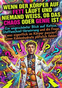 Buch Cover Wenn der Körper auf Fett läuft und niemand weiß, ob das Chaos oder Genie ist