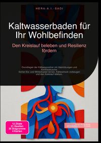 Buch Cover Kaltwasserbaden für Ihr Wohlbefinden: Den Kreislauf beleben und Resilienz fördern