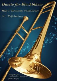 Buch Cover Duette für Blechbläser / Duette für Blechbläser – Heft 1: Deutsche Volkslieder