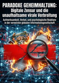Buch Cover Paradoxe Geheimhaltung: Digitale Zensur und die unaufhaltsame virale Verbreitung