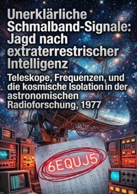 Buch Cover Unerklärliche Schmalband-Signale: Jagd nach extraterrestrischer Intelligenz