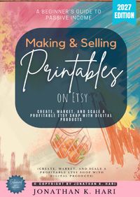 Buch Cover Making &amp; Selling Printables on Etsy: