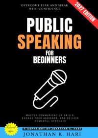 Buch Cover Public Speaking for Beginners: