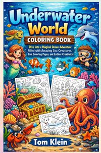 Buch Cover Underwater World Coloring Book
