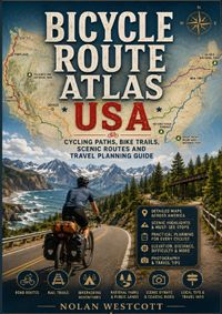 Buch Cover Bicycle Route Atlas USA