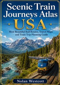 Buch Cover Scenic Train Journeys Atlas USA