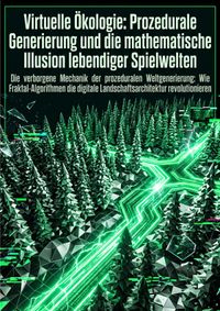 Buch Cover Virtuelle Ökologie: Prozedurale Generierung und die mathematische Illusion lebendiger Spielwelten