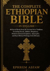 Buch Cover The Complete Ethiopian Bible In English