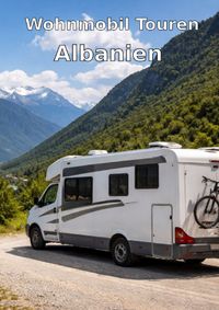 Buch Cover Wohnmobil Routen: Albanien