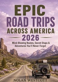 Buch Cover Epic Road Trips Across America 2026
