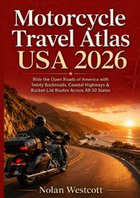 Buch Cover Motorcycle Travel Atlas USA 2026