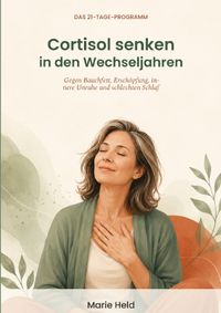 Buch Cover Cortisol senken in den Wechseljahren
