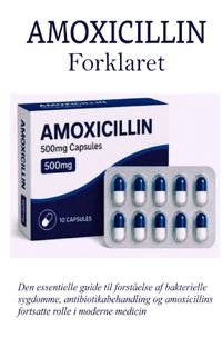 Buch Cover Amoxicillin Forklaret
