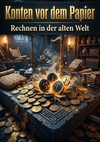Buch Cover Konten vor dem Papier