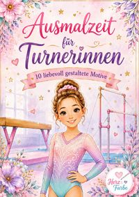 Buch Cover Ausmalzeit für Turnerinnen