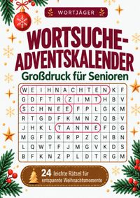 Buch Cover Wortsuche-Adventskalender
