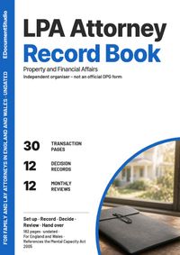 Buch Cover LPA Attorney Record Book