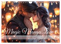 Buch Cover Magic Manga Love (Wall Calendar 2027 DIN A4 landscape), CALVENDO 12 Month Wall Calendar