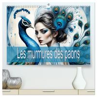 Buch Cover Les murmures des paons (Calendrier mural haut de gamme 2027 DIN A2 vertical), CALVENDO calendrier mensuel
