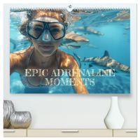 Buch Cover Epic Adrenaline Moments (High Quality Premium Wall Calendar 2027 DIN A2 landscape),CALVENDO 12 Month Wall Calendar