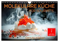 Buch Cover Molekulare Küche für Gourmets - Genuss erleben (Wandkalender 2027 DIN A4 quer), CALVENDO Monatskalender