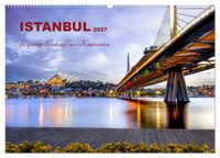Buch Cover Istanbul - die quirlige Stadt auf zwei Kontinenten (Wandkalender 2027 DIN A2 quer), CALVENDO Monatskalender