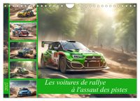 Buch Cover Les voitures de rallye à l'assaut des pistes (Calendrier mural 2027 DIN A4 vertical), CALVENDO calendrier mensuel