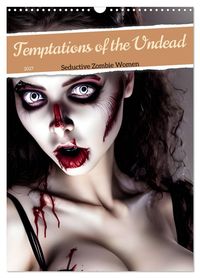 Buch Cover Temptations of the Undead (Wall Calendar 2027 DIN A3 portrait), CALVENDO 12 Month Wall Calendar