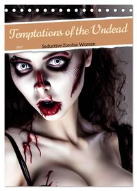 Buch Cover Temptations of the Undead (Desk Calendar 2027 DIN A5 portrait), CALVENDO 12 Month DeskCalendar