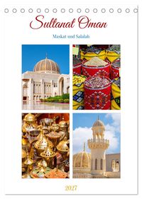 Buch Cover Sultanat Oman - Maskat und Salalah (Tischkalender 2027 DIN A5 hoch), CALVENDO Monatskalender