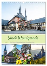 Buch Cover Stadt Wernigerode (Wandkalender 2027 DIN A3 hoch), CALVENDO Monatskalender