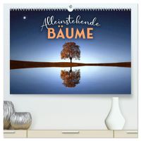 Buch Cover Alleinstehende Bäume (hochwertiger Premium Wandkalender 2027 DIN A2 quer), Kunstdruck in Hochglanz