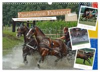 Buch Cover Faszination Fahrsport - Zweispänner im Galopp durch den Parcour (Wandkalender 2027 DIN A3 quer), CALVENDO Monatskalender