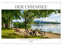 Buch Cover Der Chiemsee - Mit dem Rad im Bayerischen Alpenvorland (Wandkalender 2027 DIN A4 quer), CALVENDO Monatskalender