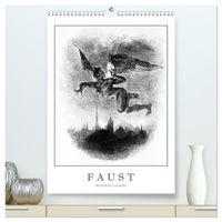 Buch Cover Faust - Weltliteraturkalender (hochwertiger Premium Wandkalender 2027 DIN A2 hoch), Kunstdruck in Hochglanz