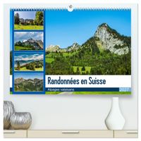 Buch Cover Randonnées en Suisse alpages valaisans (Calendrier mural haut de gamme 2027 DIN A2 vertical), CALVENDO calendrier mensuel