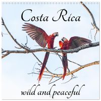 Buch Cover Costa Rica wild and peaceful (Wall Calendar 2027 12 × 12 Inch) CALVENDO 12 Month Wall Calendar