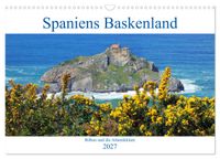 Buch Cover Spaniens Baskenland (Wandkalender 2027 DIN A3 quer), CALVENDO Monatskalender