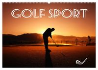 Buch Cover Golf Sport (Wandkalender 2027 DIN A2 quer), CALVENDO Monatskalender