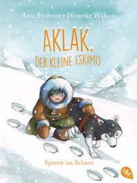 Buch Cover Aklak, der kleine Eskimo - Spuren im Schnee